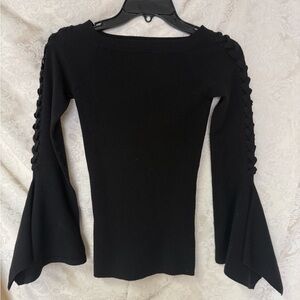 Autumn Cashmere Black Sweater